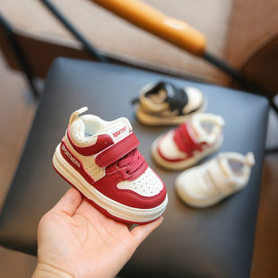 宝宝学步鞋男宝春秋款1一2-3岁婴儿鞋子女童小童鞋男童运动鞋板鞋