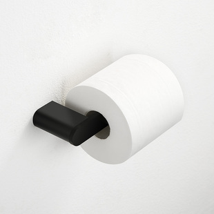 德国北欧黑色304不锈钢纸巾，架卷纸器厕所卫生间，置物架厕纸盒浴室