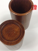 实木筷子筒木质大号沥水笼盒家用创意筷架收纳盒餐厅用简约圆形