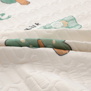 夏季榻榻米炕盖垫冰丝乳胶凉席床垫三件套防滑可水洗床罩床盖定制