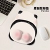 胖哒哒可爱熊猫护腕鼠标垫女生手腕垫高级办公电脑键盘手枕桌面垫