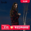 b+ab女装针织毛衣，春夏优雅时髦圆领，花朵图案w3260j