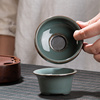 哥窑茶漏茶滤茶叶过滤网单独茶隔陶瓷茶水分离滤茶器茶具开片可养