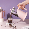 不锈钢玻璃法式滤压壶家用咖啡壶法式滤压壶泡茶壶，手冲咖啡器具