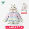 女童棉服2022年冬装小儿童洋气棉衣女婴宝宝加绒加厚保暖外套