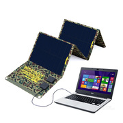 80w太阳能笔记本充电宝器，手机平板通用移动电源，户外折叠4usb输出