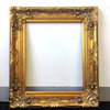 欧式a实木角花框定制油画金色做旧油画画框宽度13cm厚度5cm