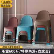 靠背椅儿童椅子塑料加厚幼儿园宝宝餐椅小板凳子矮凳防滑家用坐椅