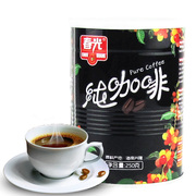 海南特产春光食品纯咖啡250g兴隆无蔗糖非速溶咖啡粉需过滤去渣