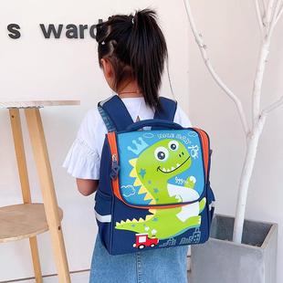 卡通恐龙儿童双肩包时尚太空幼儿园背包3-6岁早教学前班书包