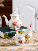 欧式陶瓷水具套装家用冷水壶耐热凉水壶创意杯子结婚茶具套装