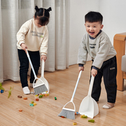 日本儿童小扫把簸箕套装宝宝，小孩学生扫地迷你扫帚笤帚组合玩具