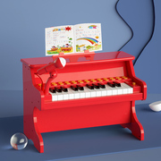 宝丽儿童小钢琴玩具女孩音乐电子琴，可弹奏带话筒入门初学者宝宝3