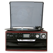 黑胶唱片机现代欧式cdfm收音，u盘sd卡，lp复古音响老式电唱机留声机
