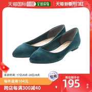 日本直邮sfwliberty娃娃平底浅口鞋(苔，绿色)单鞋圆头
