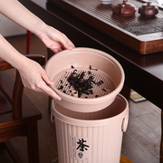 茶桶茶叶过滤桶塑料茶道茶水桶废水桶泡茶垃圾桶茶具配件茶渣桶