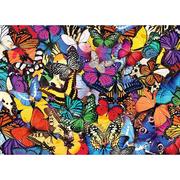 蝴蝶拼图500片 文创周边 Peter Pauper Press 英文原版  All The Butterflies 500 Piece Jigsaw Puzzle