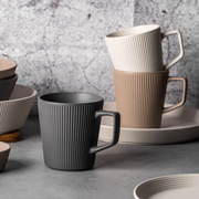 陶瓷杯子马克杯家用大容量，咖啡杯小众设计情侣水杯创意办公室茶杯