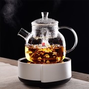 一屋窑玻璃茶壶套装耐热手工茶具加厚日式电陶炉，蒸煮泡茶壶功夫茶
