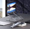香曼彤便携笔记本支架铝合金平板电脑托架桌面散热器折叠架子