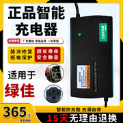 适用绿佳电动车充电器48v12ah48v20ah72v20ah智能充电器