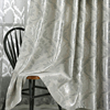 遮光窗帘卧室隔热防晒挂钩现代简约轻奢客厅，遮阳布落地3米高