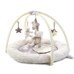 0-1岁婴儿游戏毯健身架 3-9-12个月宝宝爬爬垫婴儿床玩具满月礼物