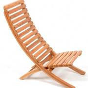 竹椅简易沙滩椅庭院折叠实木躺椅阳台椅高靠背椅便携凉椅椅子户外