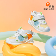 基诺浦机能鞋春轻气球系列，关键鞋学步前婴幼儿宝宝鞋爬站鞋gb2165
