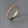 S925纯银镀玫瑰金白金 时尚精致简约气质通勤镶钻女戒指指环