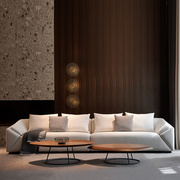 羽绒布艺北欧风格沙发客厅现代简约组合极简科技布小户型轻奢直排