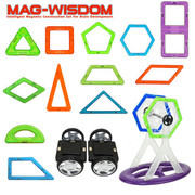 科博磁力建构片配件及散装磁性积木宝宝儿童益智力玩具