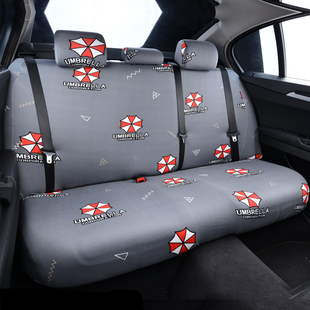 弹力汽车坐垫套通用型座椅罩全包，万能透气单层布艺防尘四季夏凉