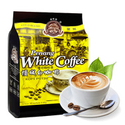 马来西亚进口咖啡树CoffrrTree原味特浓槟城速溶白咖啡600克15包