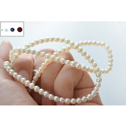 rl4白4mm捷克玻璃珍珠，范特西手工diy串珠，刺绣服饰圆珠