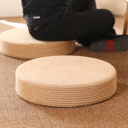 日式麻绳蒲团垫榻榻米垫子坐垫，卧室地上可坐地垫家用打坐垫禅修垫
