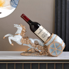 创意欧式葡萄酒红酒酒架客厅酒柜摆件简约现代轻奢高档家居装饰品