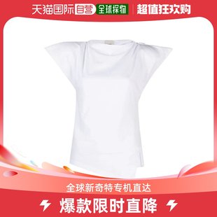 韩国直邮ISABEL MARANT24SS短袖T恤女TS0097FA A1N41I20WH WHITE