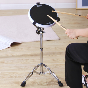小天使哑鼓垫架子鼓节拍器套装专业练习哑鼓练习器，电子练习鼓鼓垫