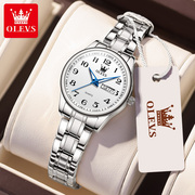手表女2023年瑞士认证女士手表简约气质夜光防水大气新年礼物