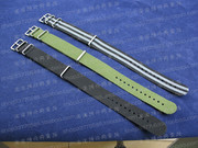 瑞士traserluminox手表，通用3环尼龙，表带黑绿黑灰20mm22mm