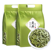 龙井茶2024新茶春茶叶自己喝明前浓香型杭州豆香龙井绿茶散装500g