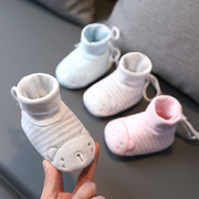 一612月婴儿鞋子学步鞋，冬季女宝鞋袜子，春秋季男女新生宝宝防护脚