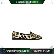 香港直邮813 OTTOTREDICI 女士豹纹平底鞋