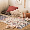 波西米亚风地毯现代简约地毯，客厅茶几北欧卧室，床边民宿水洗地毯