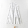 法式高级设计感纯棉连衣裙，女2023夏季镂空刺绣裙子