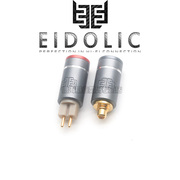 美国eidolicmmcxciem0.78碲铜耳机插针，配件93%退火铜dhc御用