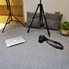 灰色拍照地毯摄影直播办公网红简约房间，工作室满铺客厅大地垫家用