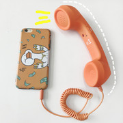 复古台式电话手机巨大耳听筒有线防辐射恶搞怪笑沙雕创意个性礼物
