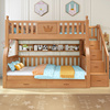 全实木儿童上下床双层床，成年多功能组合上下铺木床两层高低子母床